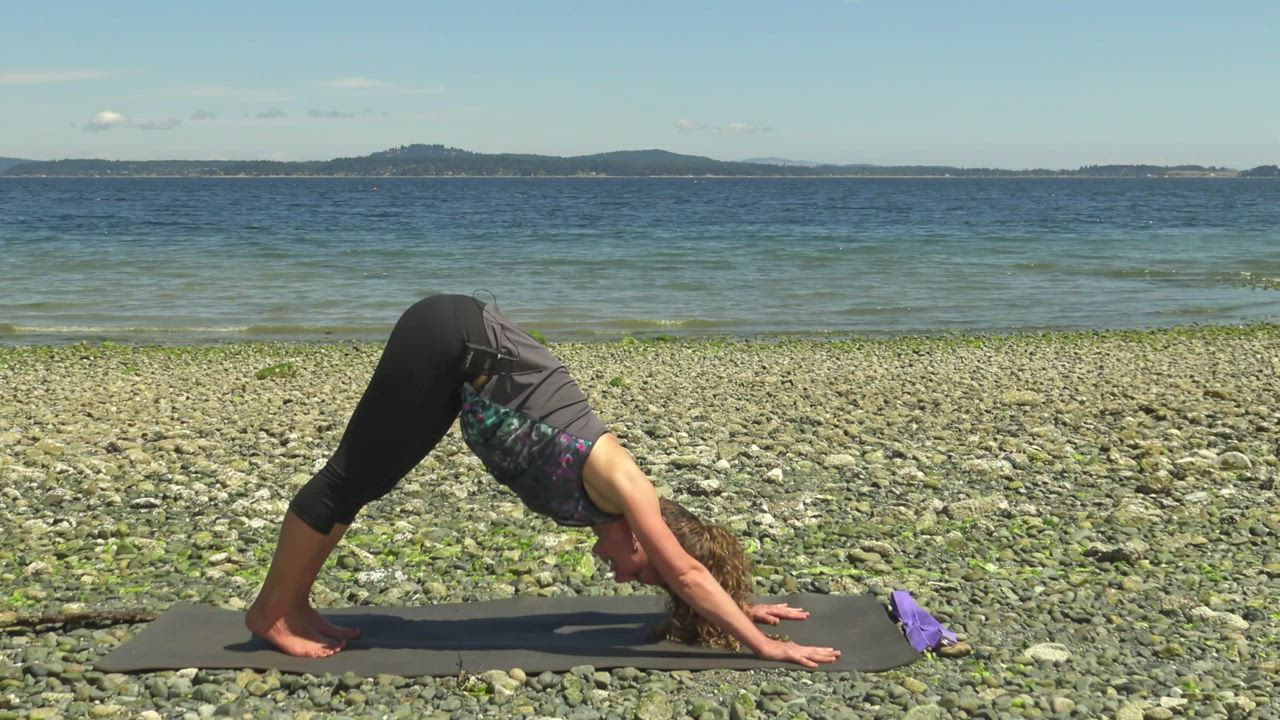 Revolved Bound Side Angle Pose: Reach and Wrap