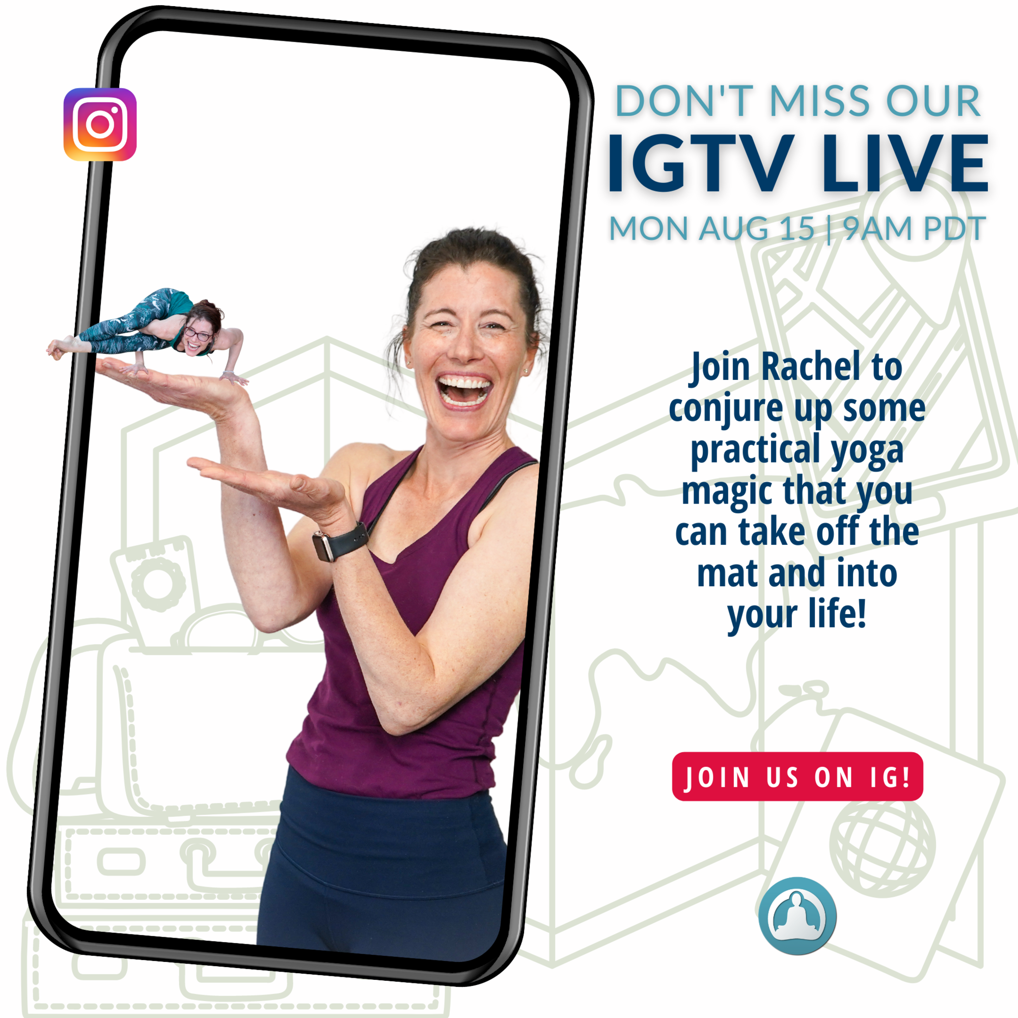 IGTV Banner for Rachel