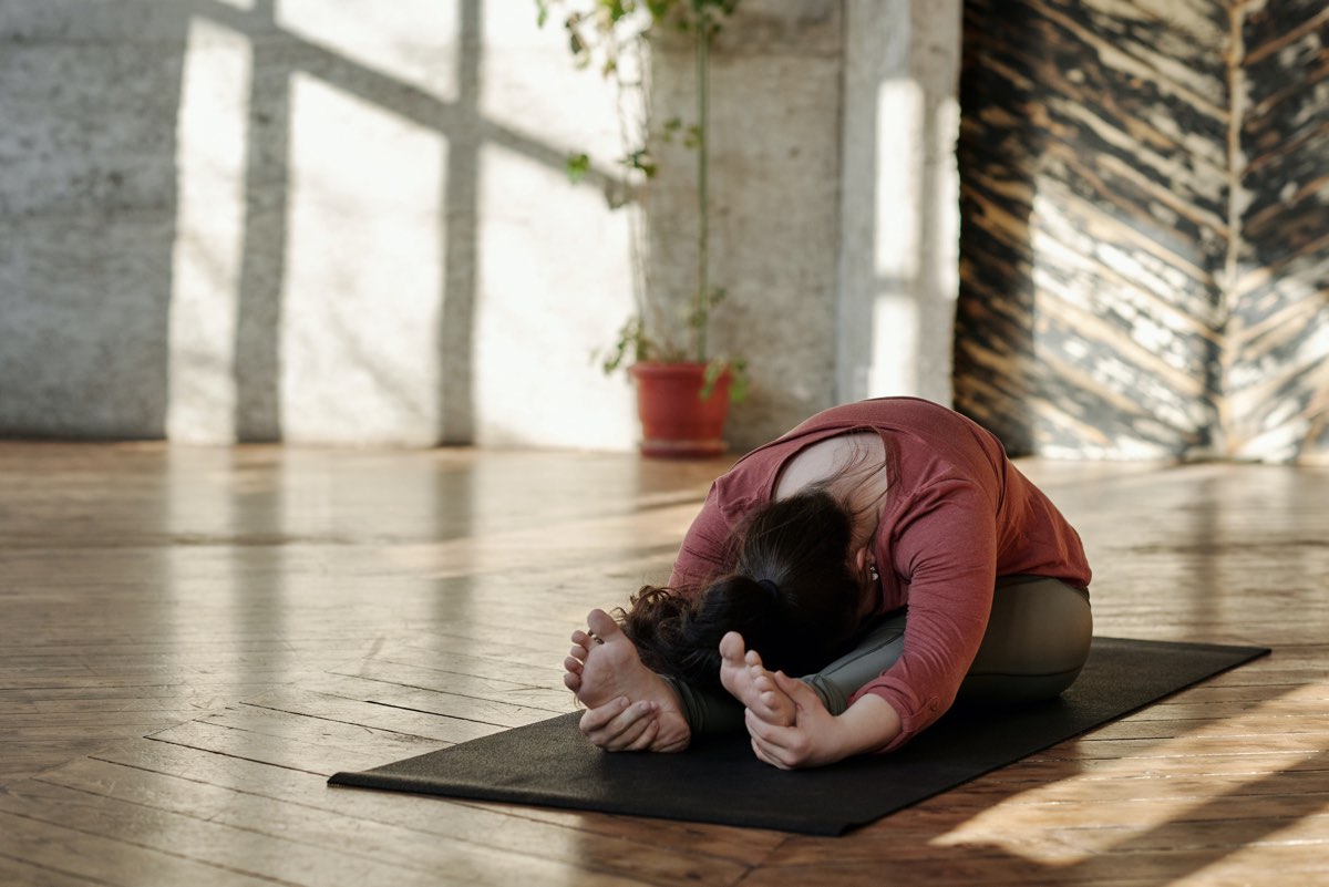 Deep Stretching Yoga Image