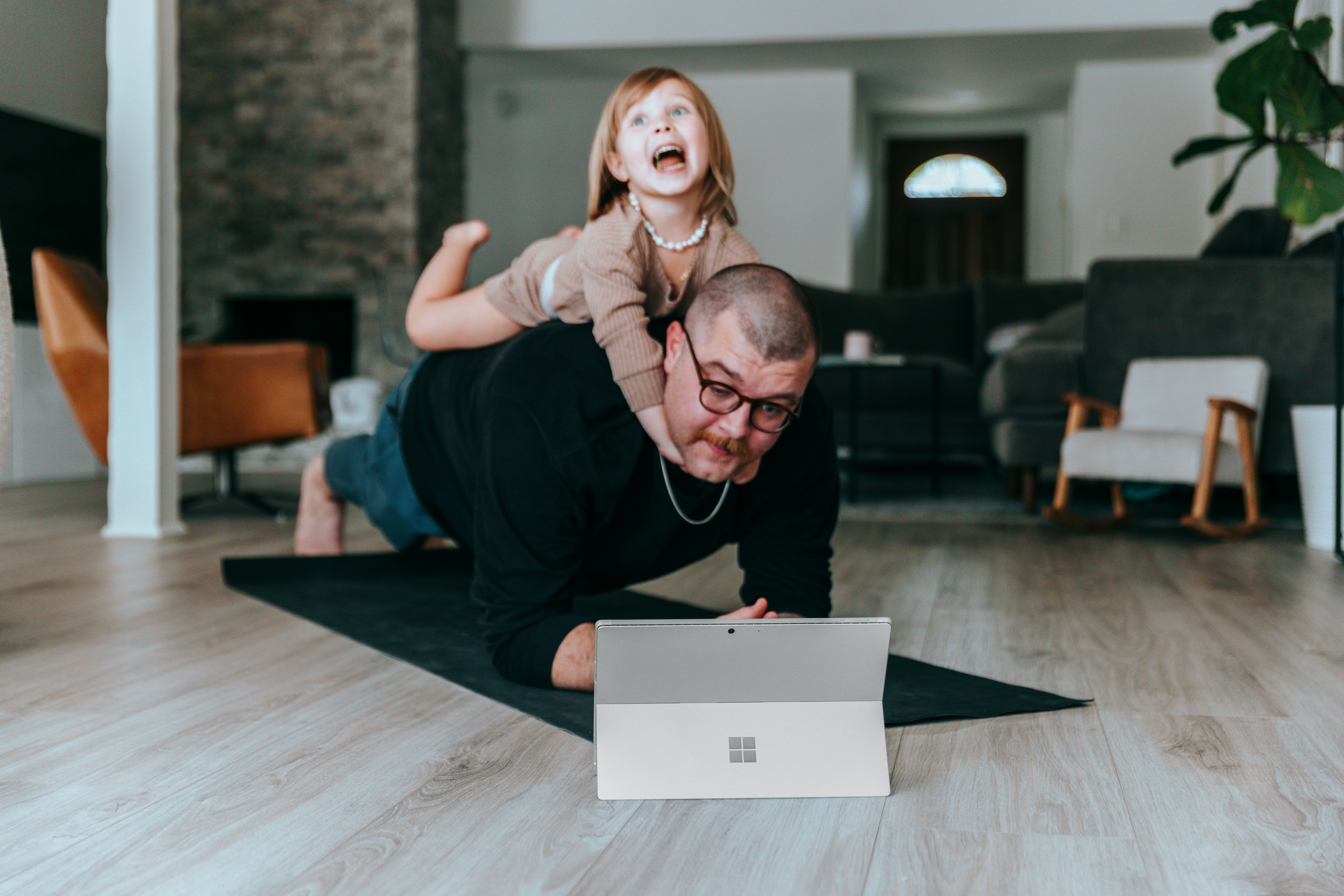 Father Daughter Yoga