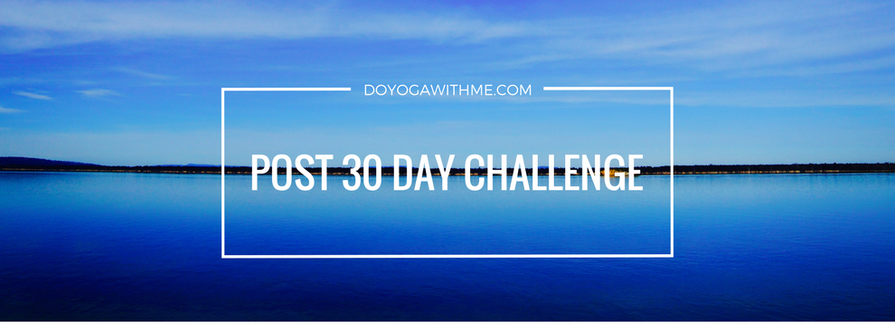 Finished the 30 day challenge? Now What?
