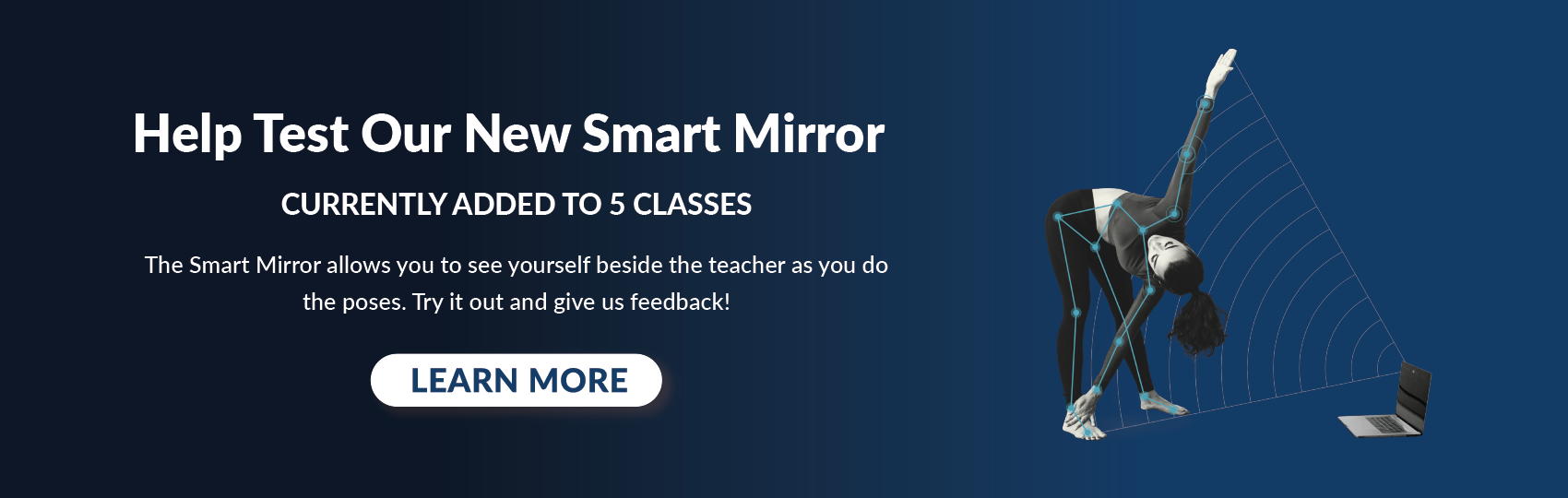 Smart Mirror Homepage Banner