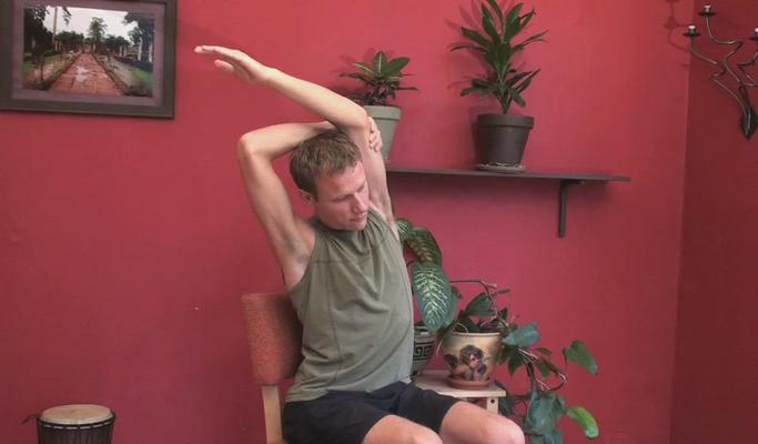 Office Yoga for the Neck and Shoulders