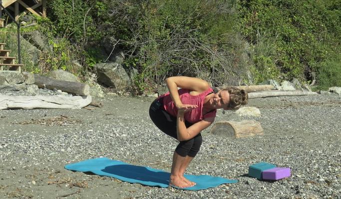 Headstand Pose: Shoulders and Core