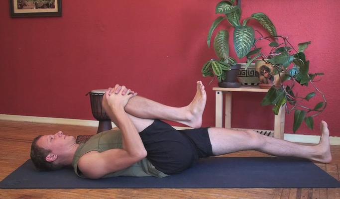 Poster image for Knee to Chest Stretch